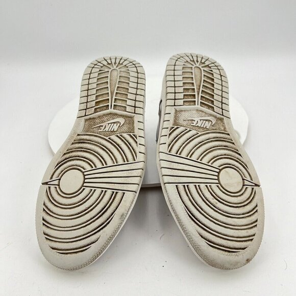 Nike Air Jordan 1 Low Men Size 8 CZ0790-100 White Neutral Particle Grey Shoes - Picture 10 of 14